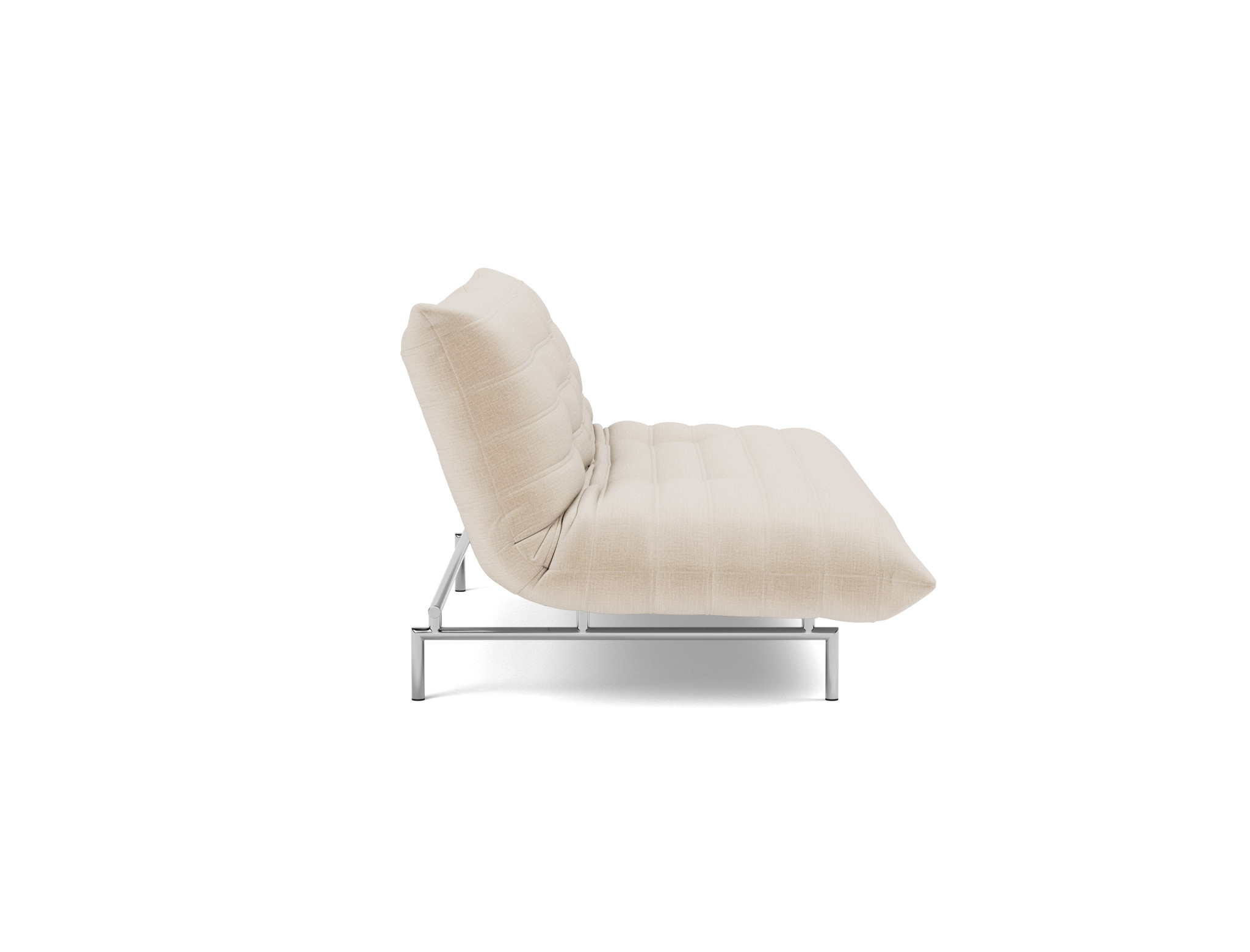 Schlafsofa Mikunjo Chenille Esina 410-Almond-Beige
