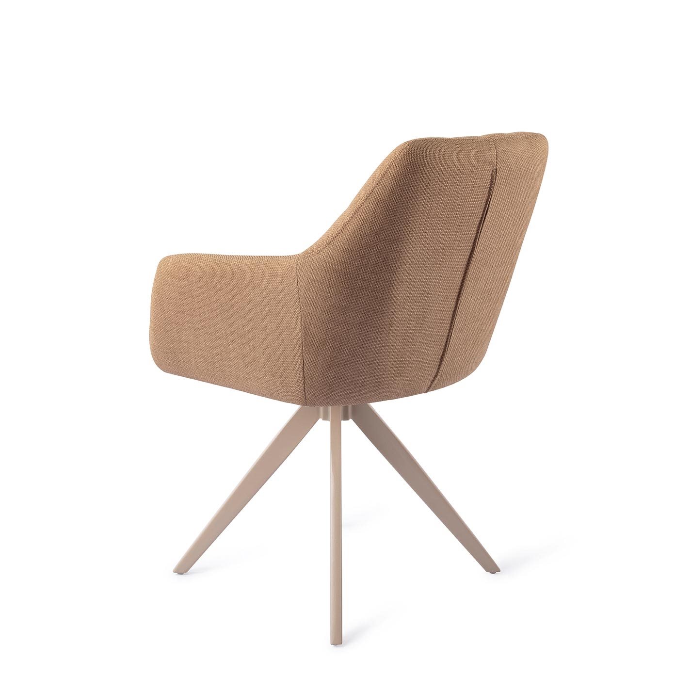Jesper Home Esszimmerstuhl Noto Toasted-Toffee Turn Beige