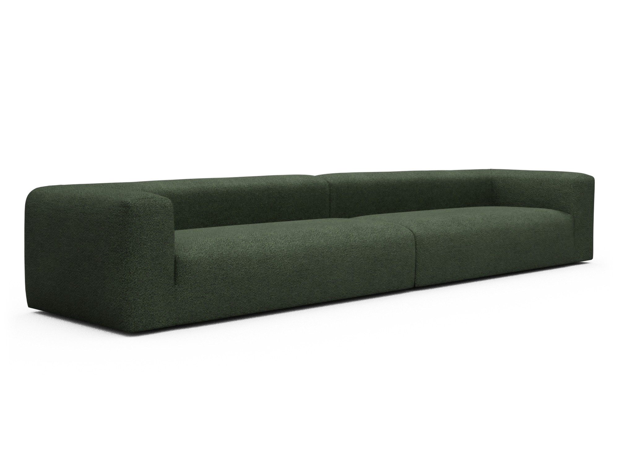 Skandi Home Modulares XXL Sofa Fred 5-Sitzer Vanora-Deep-Green moebelfaktor