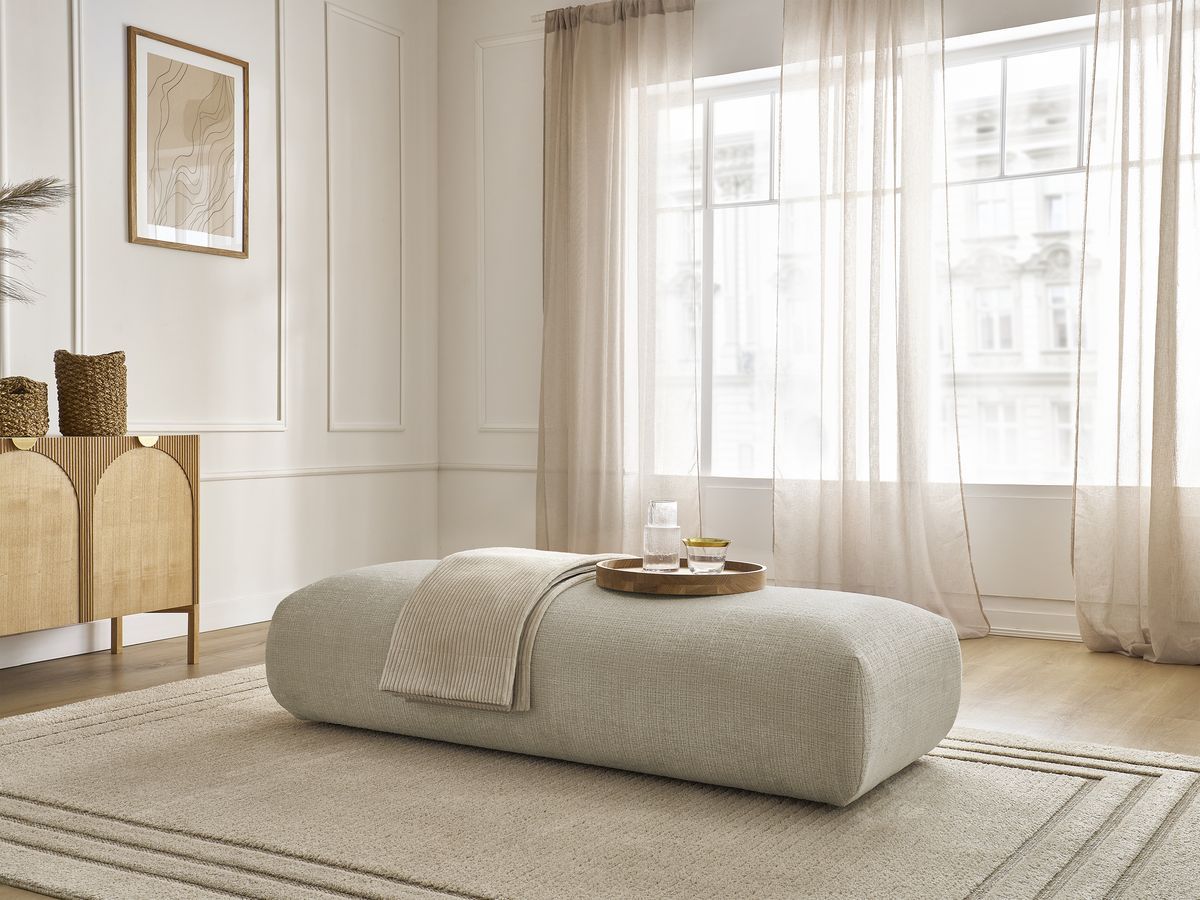 Bobochic Sirius Sofa Strukturstoff Beige