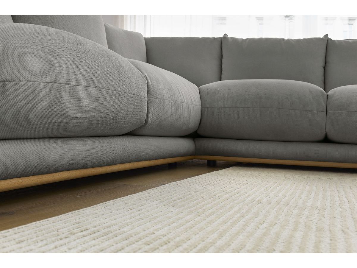 Bobochic Ernest Ecksofa Stoff Dunkelgrau