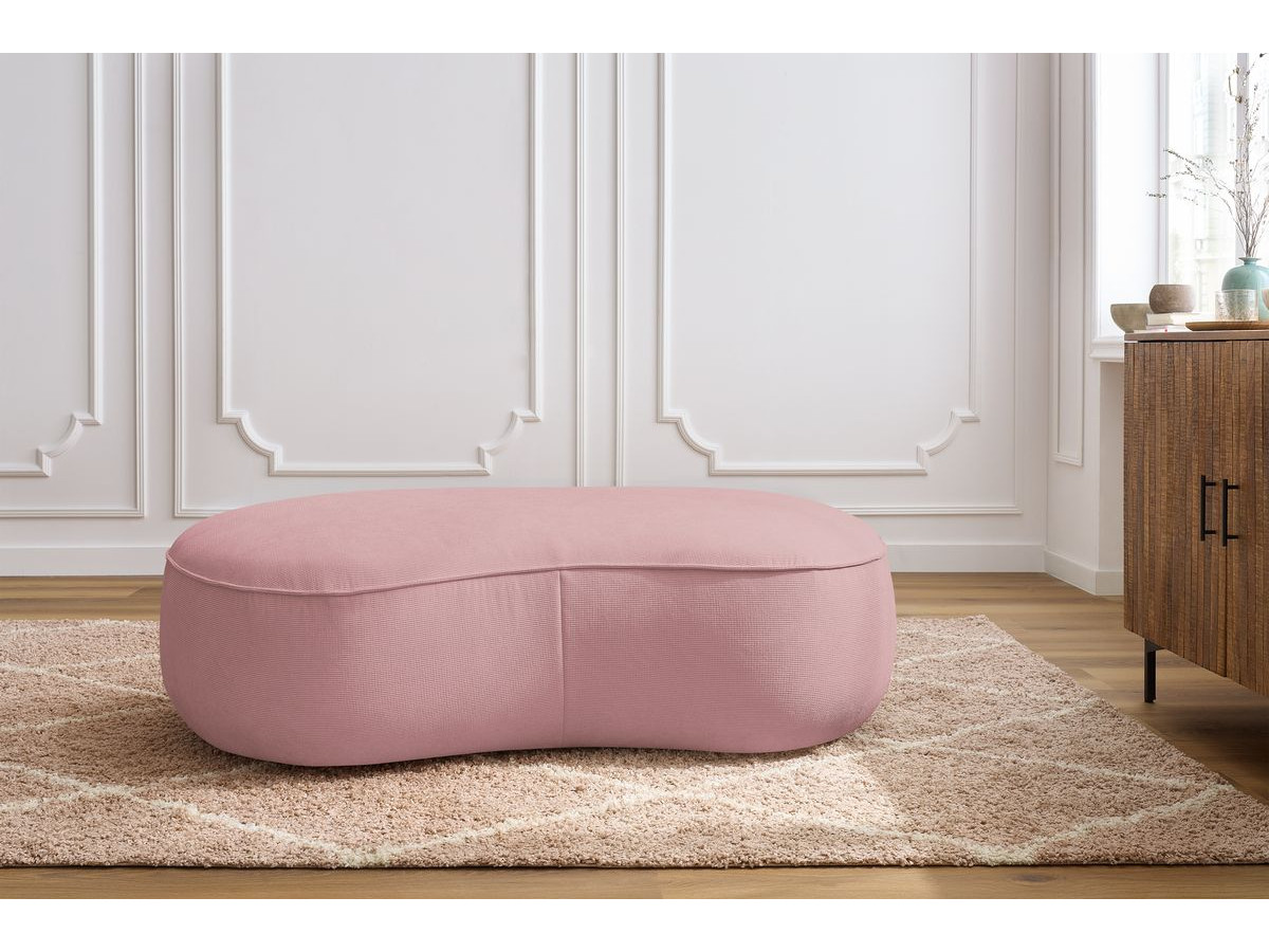 Bobochic Saint-germain Pouf Strukturstoff Rosa