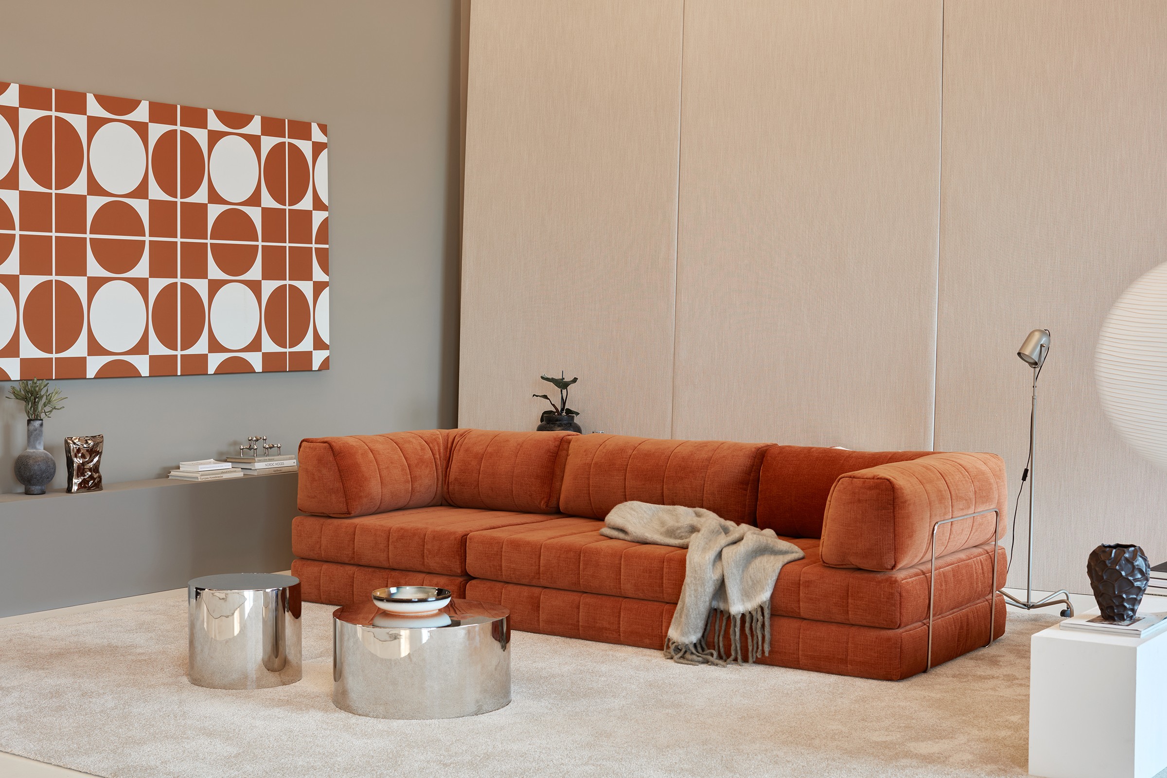 Schlafsofa CozyPad Grand mit Armlehnen
