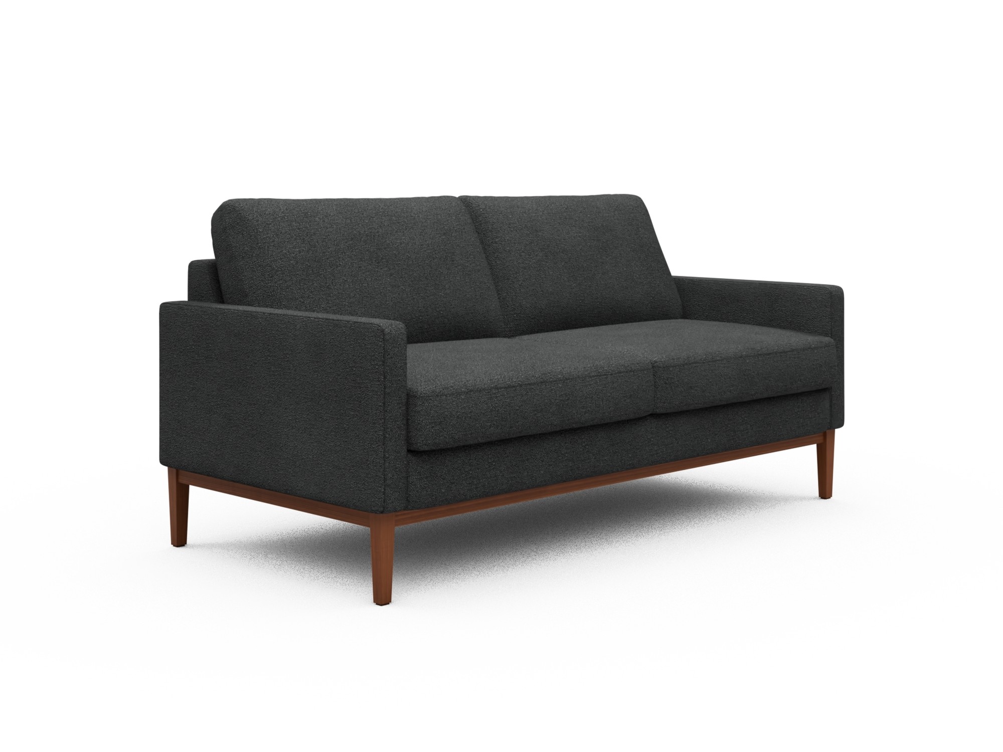 Skandi Home Sofa Bodo 2,5-Sitzer Boucle-Charcoal moebelfaktor