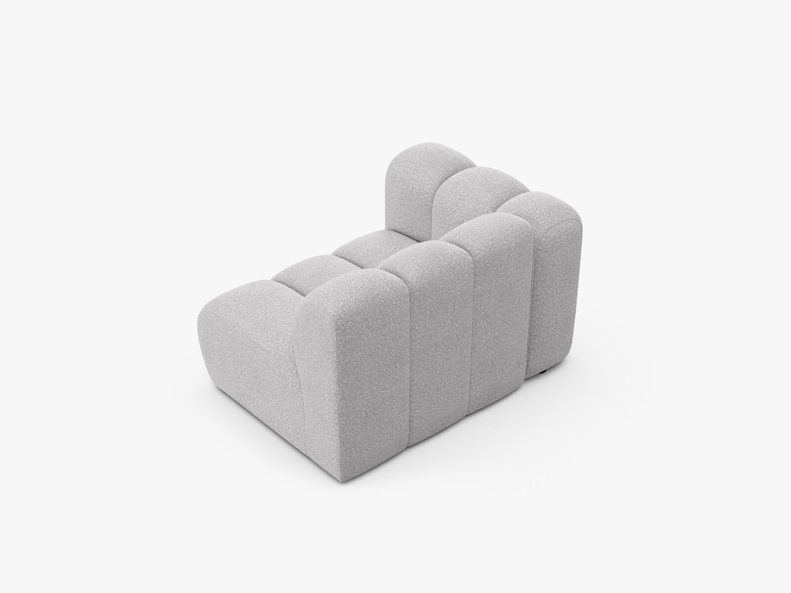 Micadoni Modul Lupine 1-Sitzer Links Boucle Baloo Hellgrau