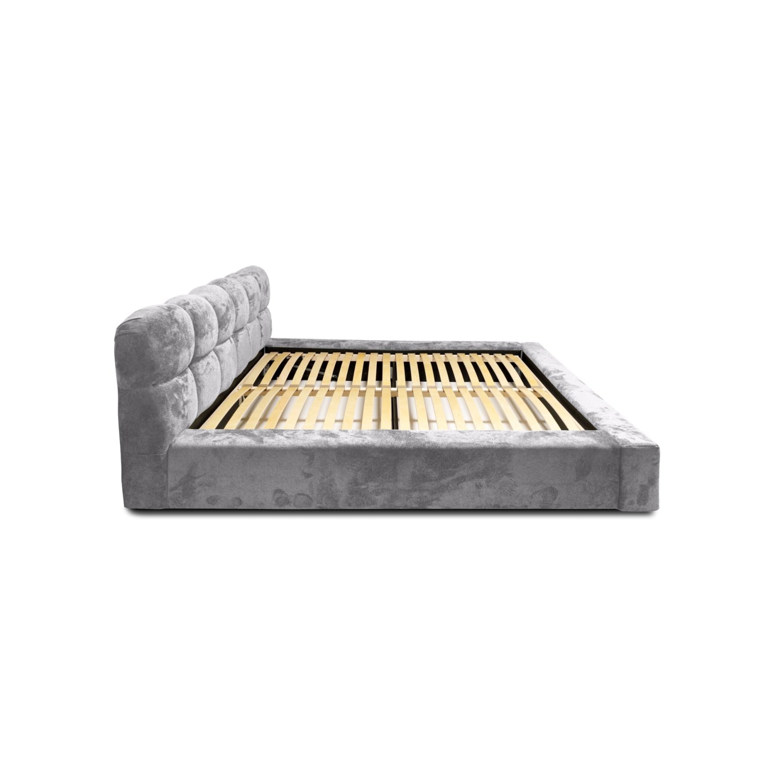 Polsterbett Vento-New Chenille 160x200 mit Metallrahmen Tender Way 85