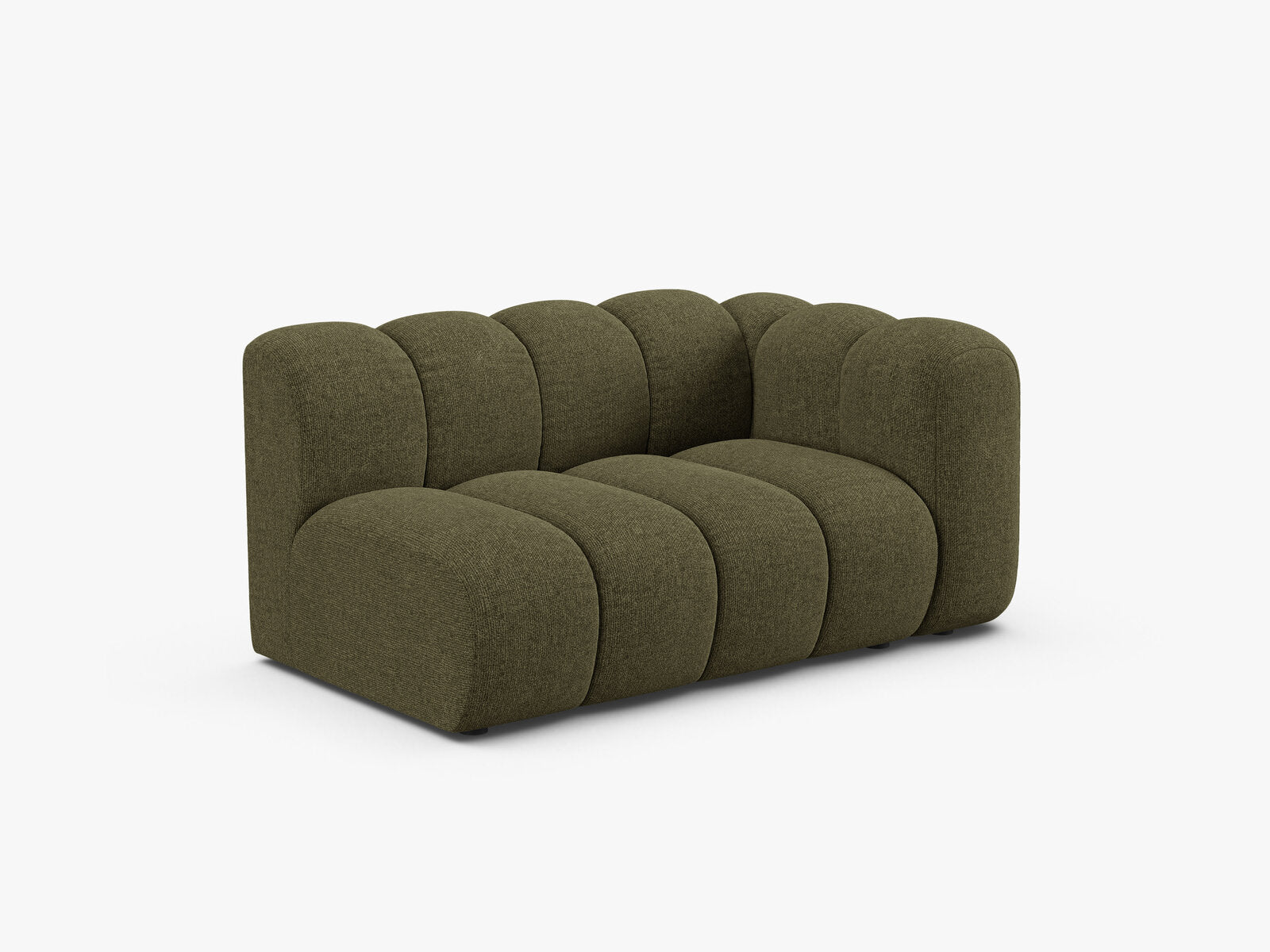 Micadoni Modul Lupine 2-Sitzer Chenille Eden Grün Rechts