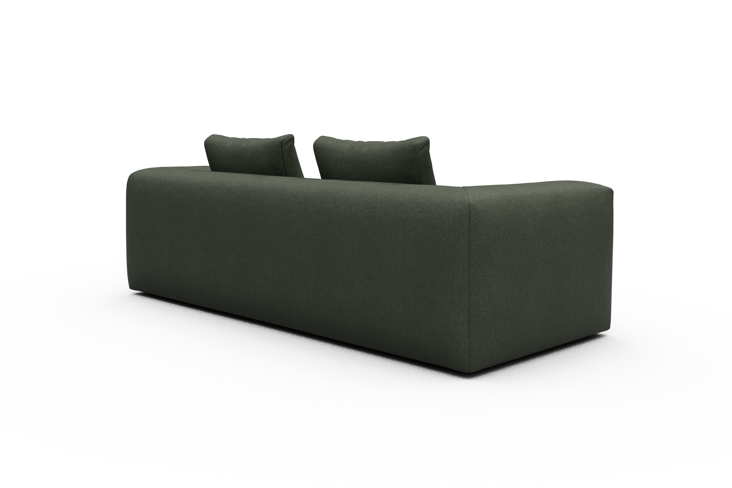 Sofa Fred 3-Sitzer Denari-Forest-Green