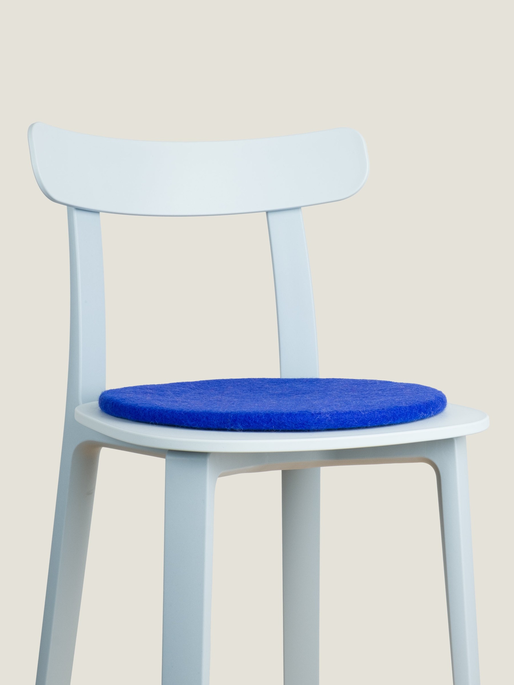 myfelt Isa Filz-Sitzauflage Royalblau Ø 36 cm