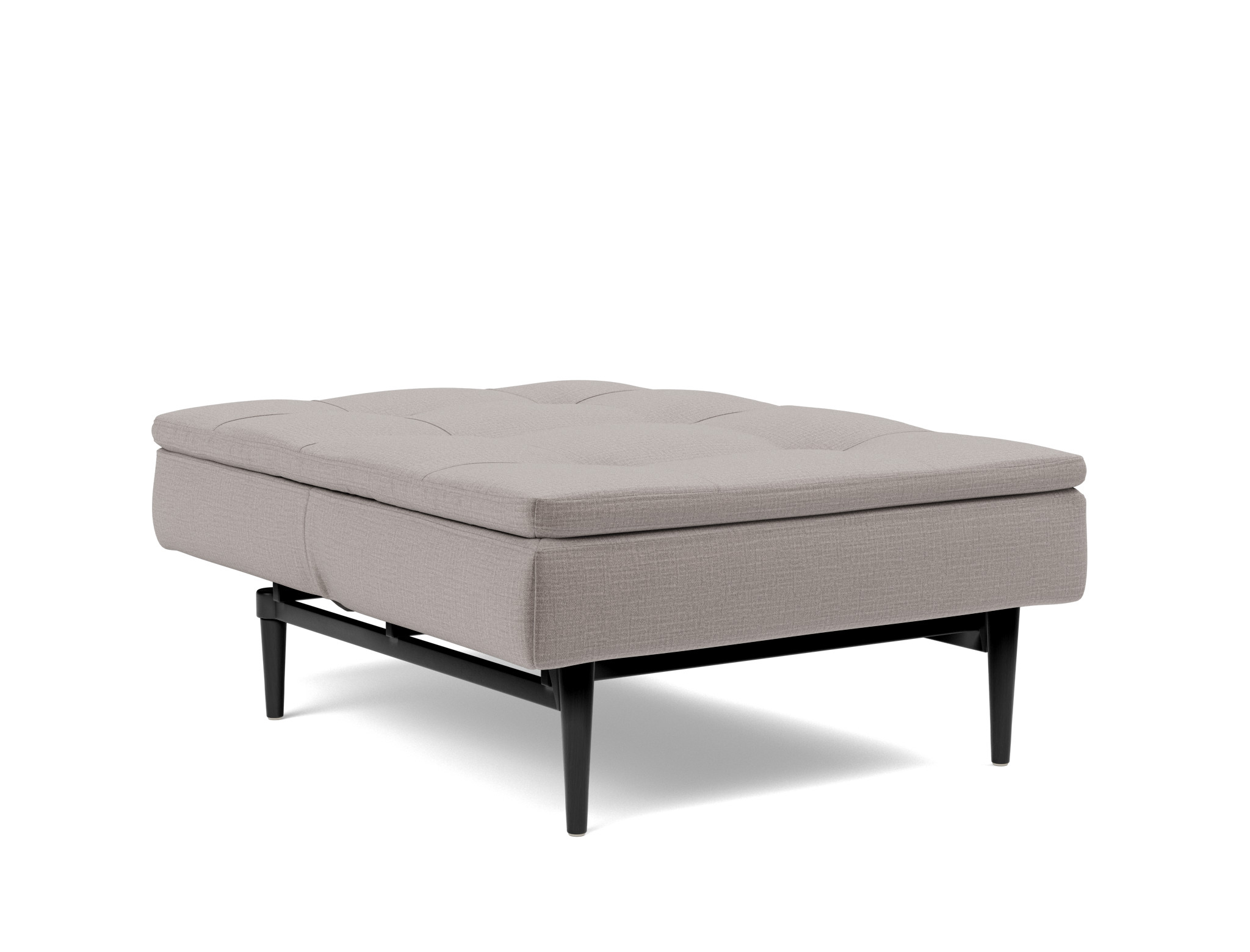 Sessel Dublexo Chenille Esina 418-Truffle Beine Styletto Eiche schwarz