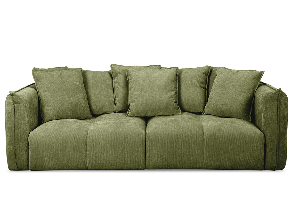 Bobochic Harlem Sofa 3-Sitzer Stoff Grün