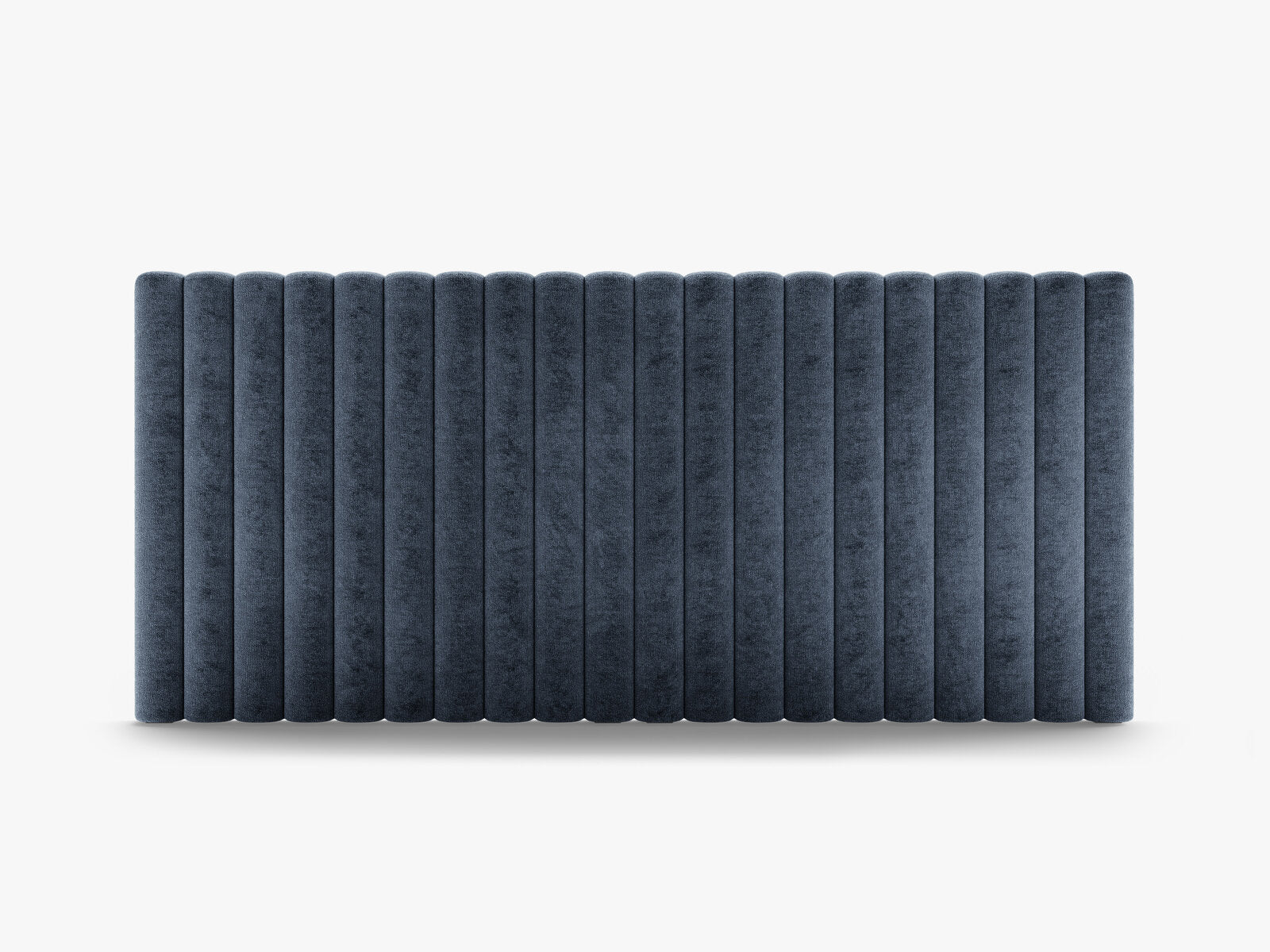 Micadoni Mistero Polster-Kopfteil Chenille Perfect Harmony Dunkelblau 200x95