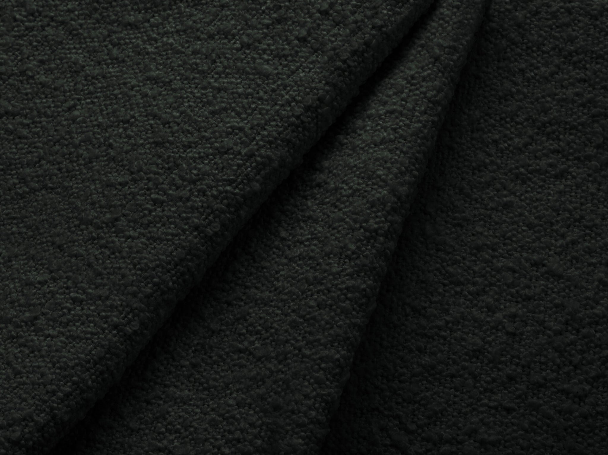 Micadoni Polsterbett Miley Boucle Baloo Schwarz 200x200 moebelfaktor