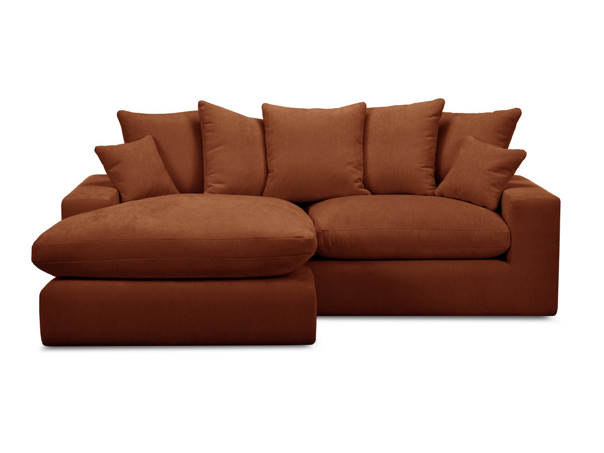 Bobochic Nevada Ecksofa Stoff Orange