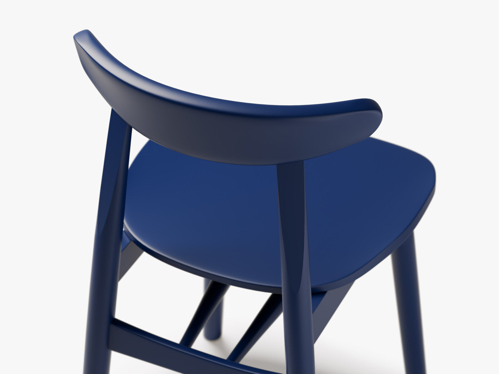 Micadoni Elie Samtiger Stuhl Blau