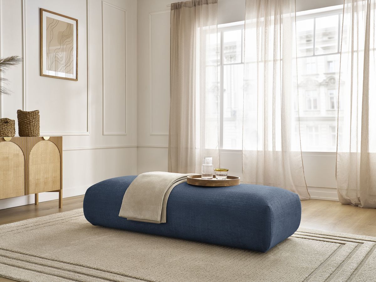 Bobochic Sirius Sofa Strukturstoff Dunkelblau