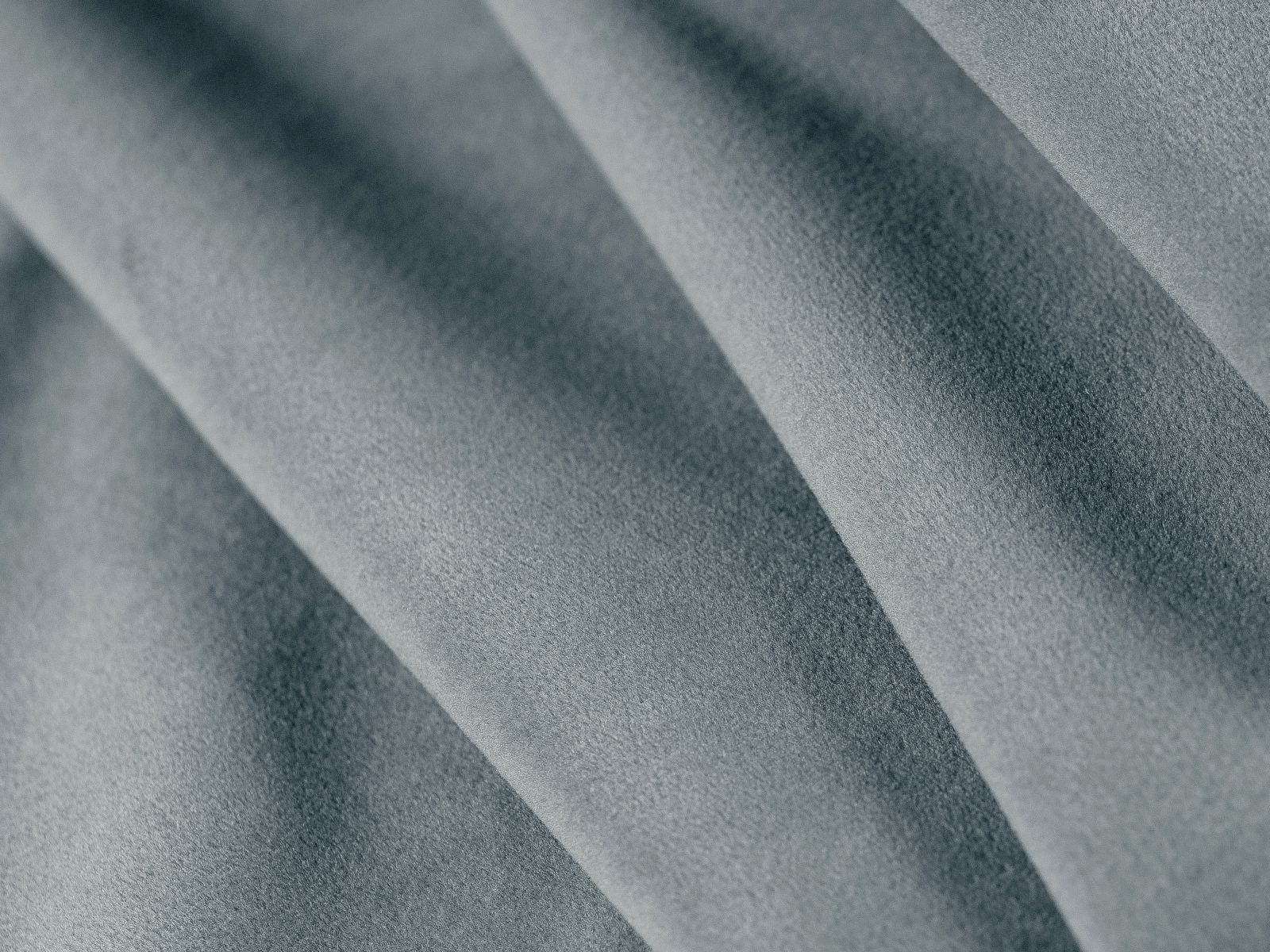 Cosmopolitan Design Wendbares Ecksofa Tonale 4-Sitzer mit Schlaffunktion und Bettkasten Samt Magic Velvet Blaugrau