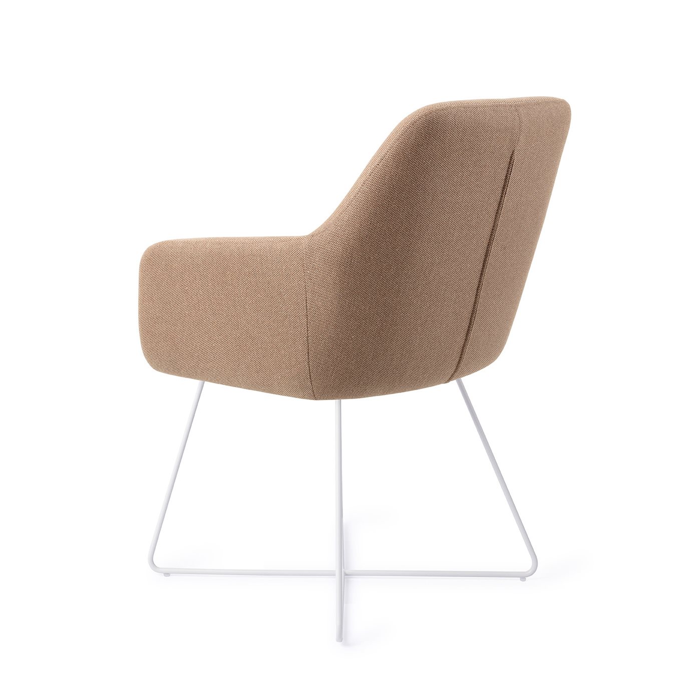 Jesper Home Esszimmerstuhl Hiroo Whisper-Wheat Cross Weiß