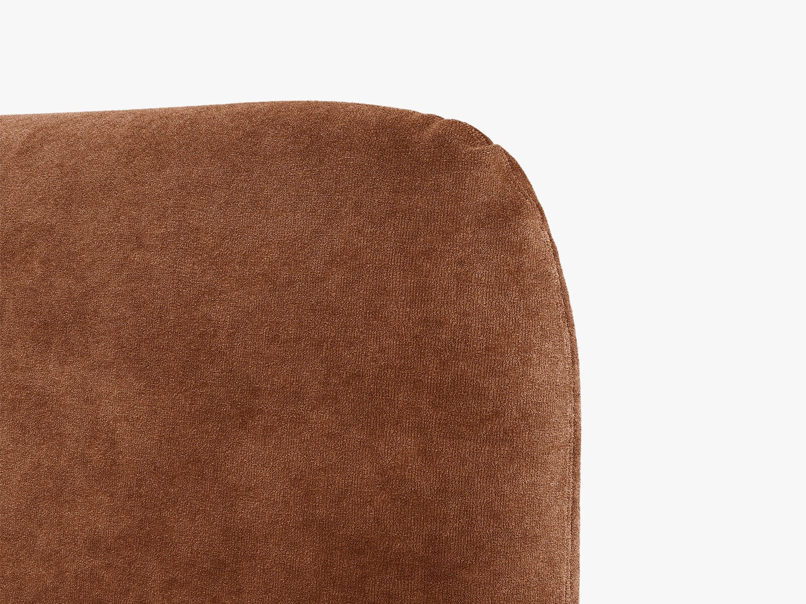 Micadoni Vera Bett mit Kopfteil Chenille Perfect Harmony Terrakotta 140x200