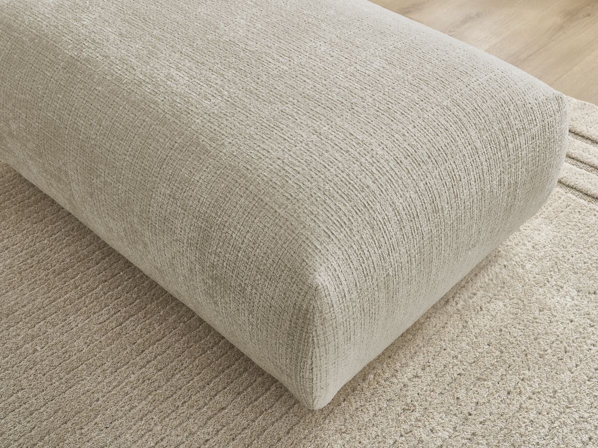 Bobochic Sirius Sofa 1-Sitzer Strukturstoff Beige