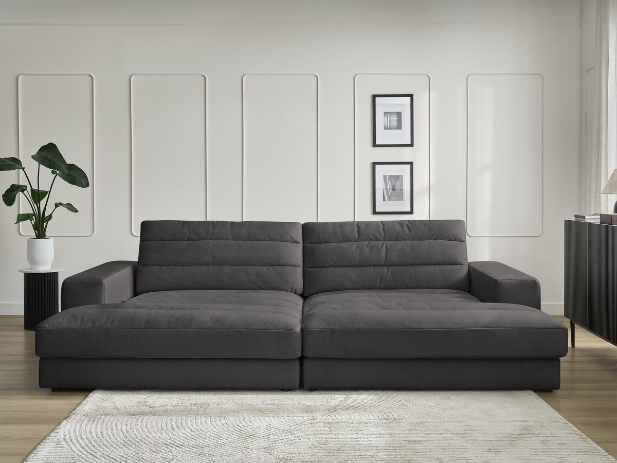 Bobochic Sierra Sofa 4-Sitzer Samt Schwarz