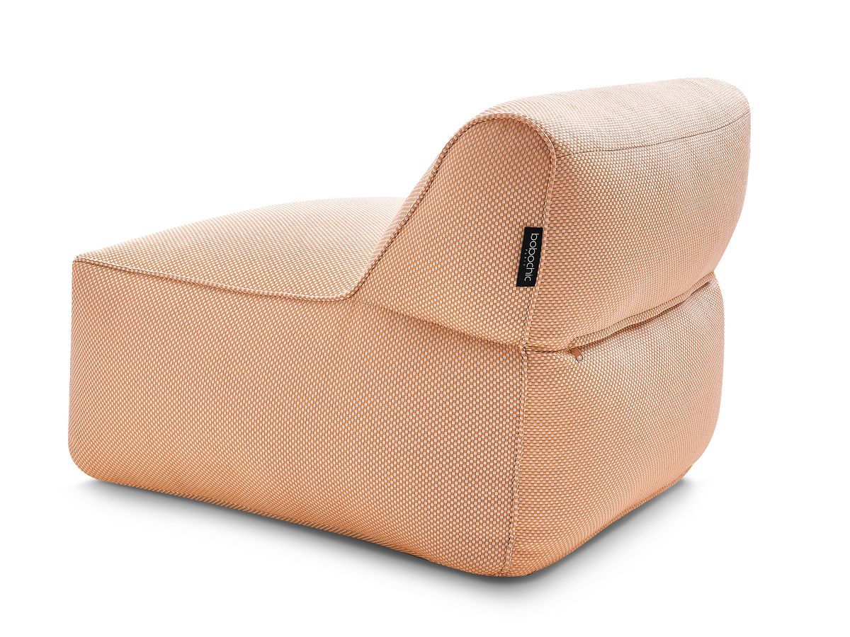 Bobochic Riviera Sofamodul 1-Sitzer Melange-Stoff Orange