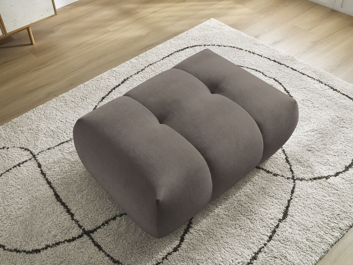 Bobochic Fuji Pouf Stoff Braun