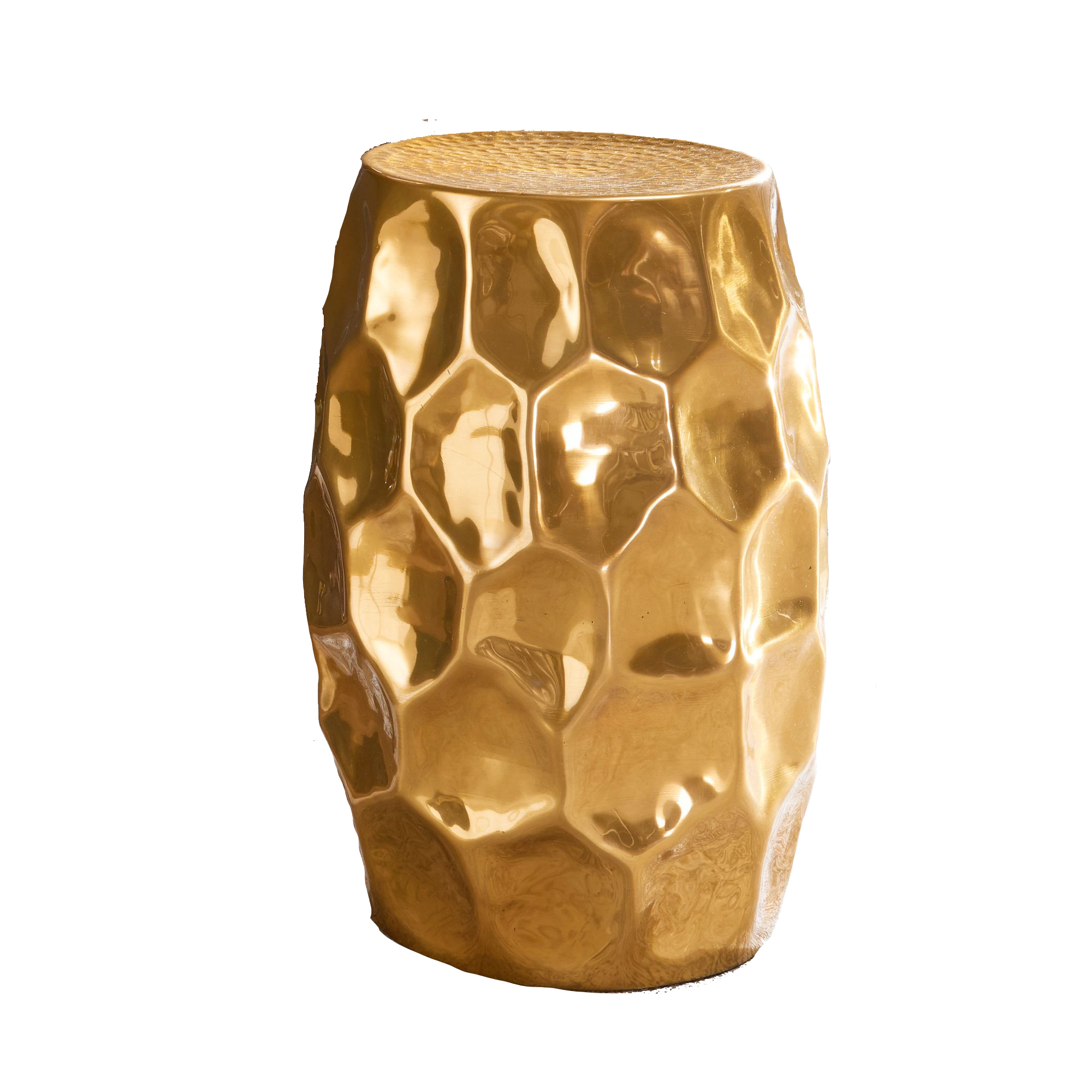 Beistelltisch Vega Aluminium Gold Ø 30 × H 47 cm