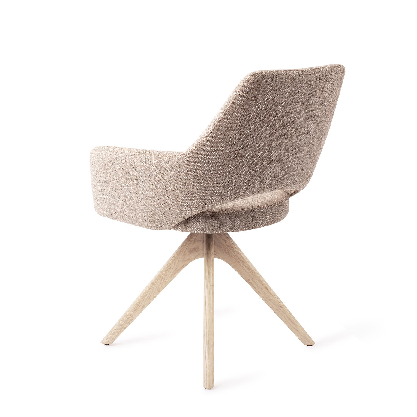 Jesper Home Esszimmerstuhl Yanai Biscuit Beach Revolve Eiche gebleicht
