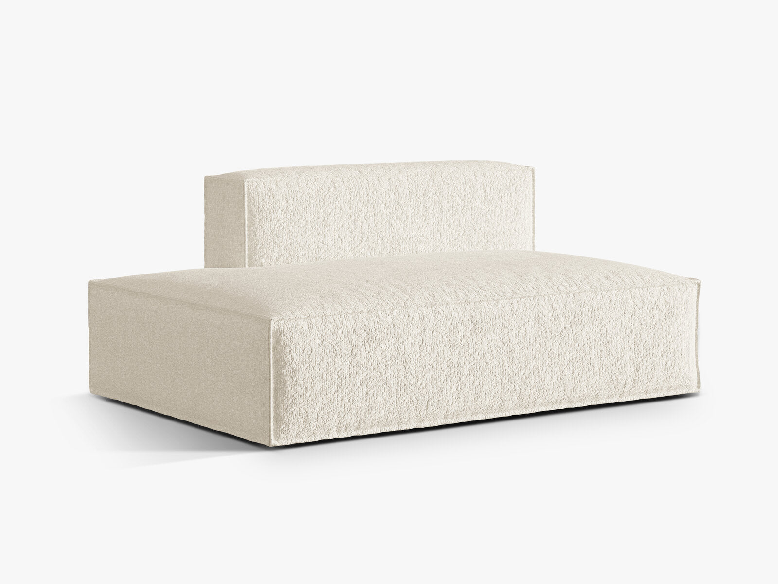 Micadoni Modul Nuria 3-Sitzer Links Boucle Elfenbein