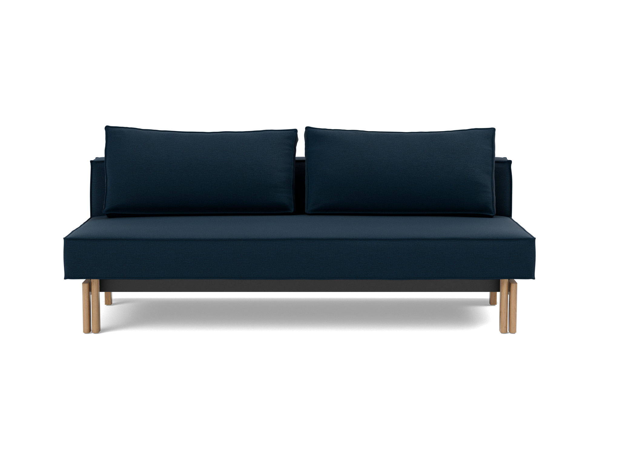 Schlafsofa Sly Flachgewebe Mixed Dance 528-Blue Beine Eiche