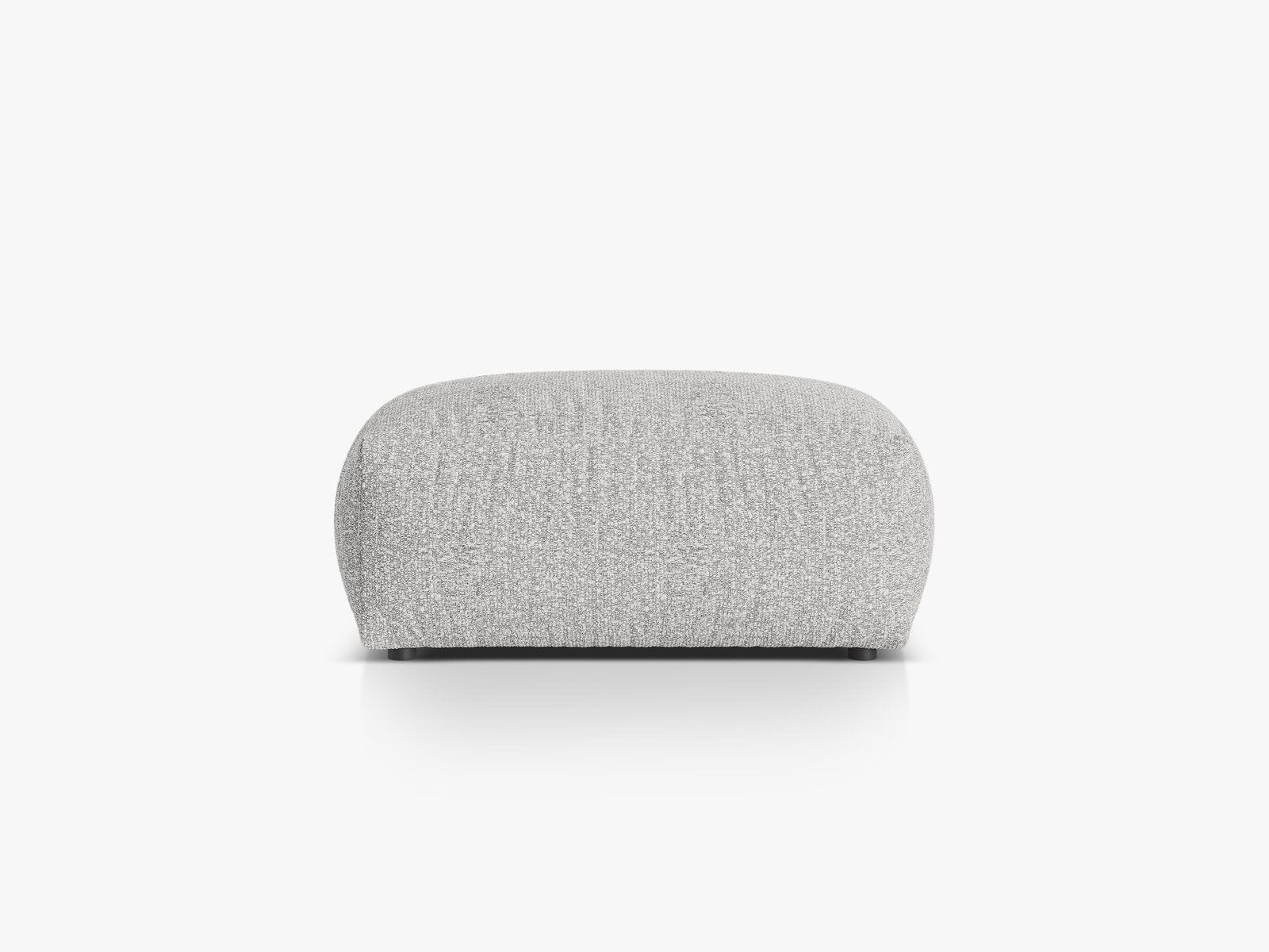 Micadoni Hocker Martina 1-Sitzer Boucle Monet Silber