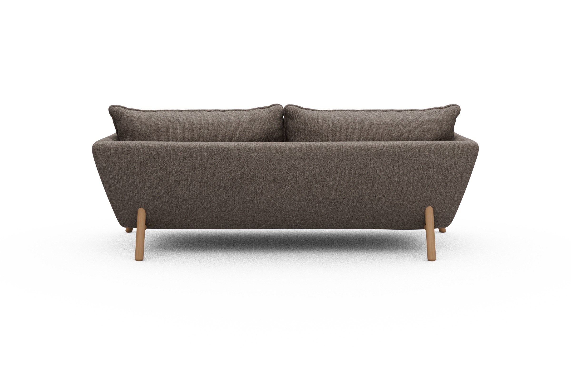 Sofa Emil PREMIUM 3-Sitzer Beinfarbe Eiche Natur Sama-Stone