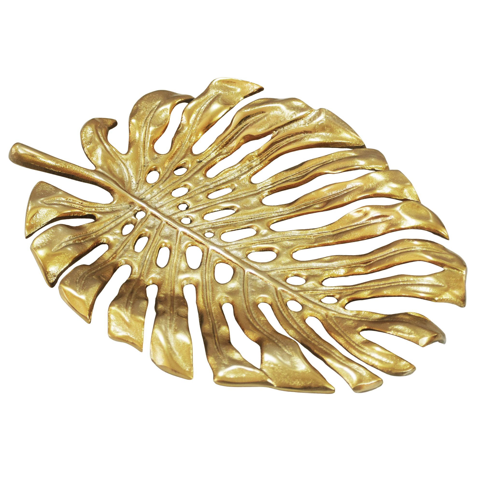 Dekoschale Skarsvag Aluminium Gold 36 × 29 × 4 cm