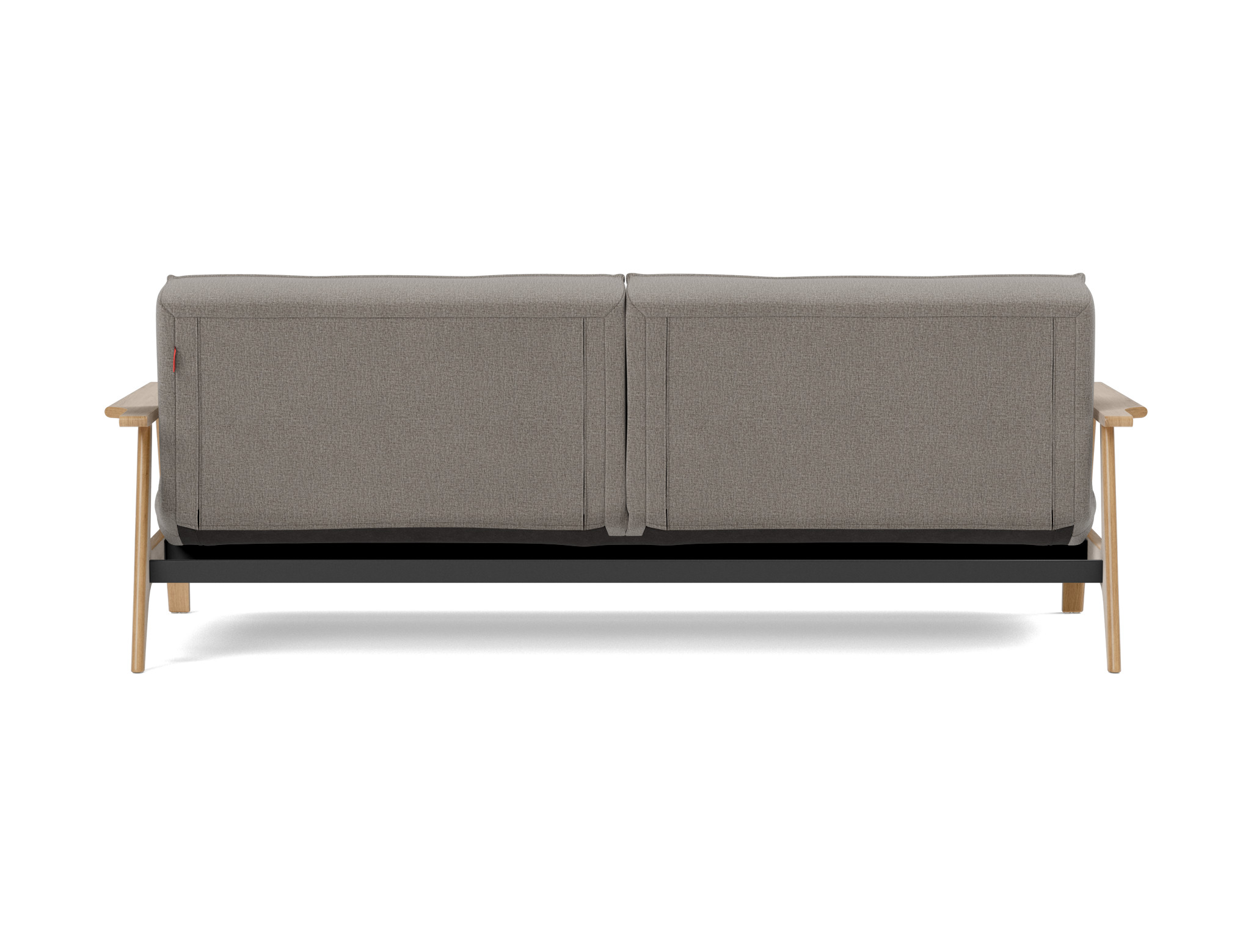 Schlafsofa Splitback Frej Flachgewebe Mixed Dance 521-Grey