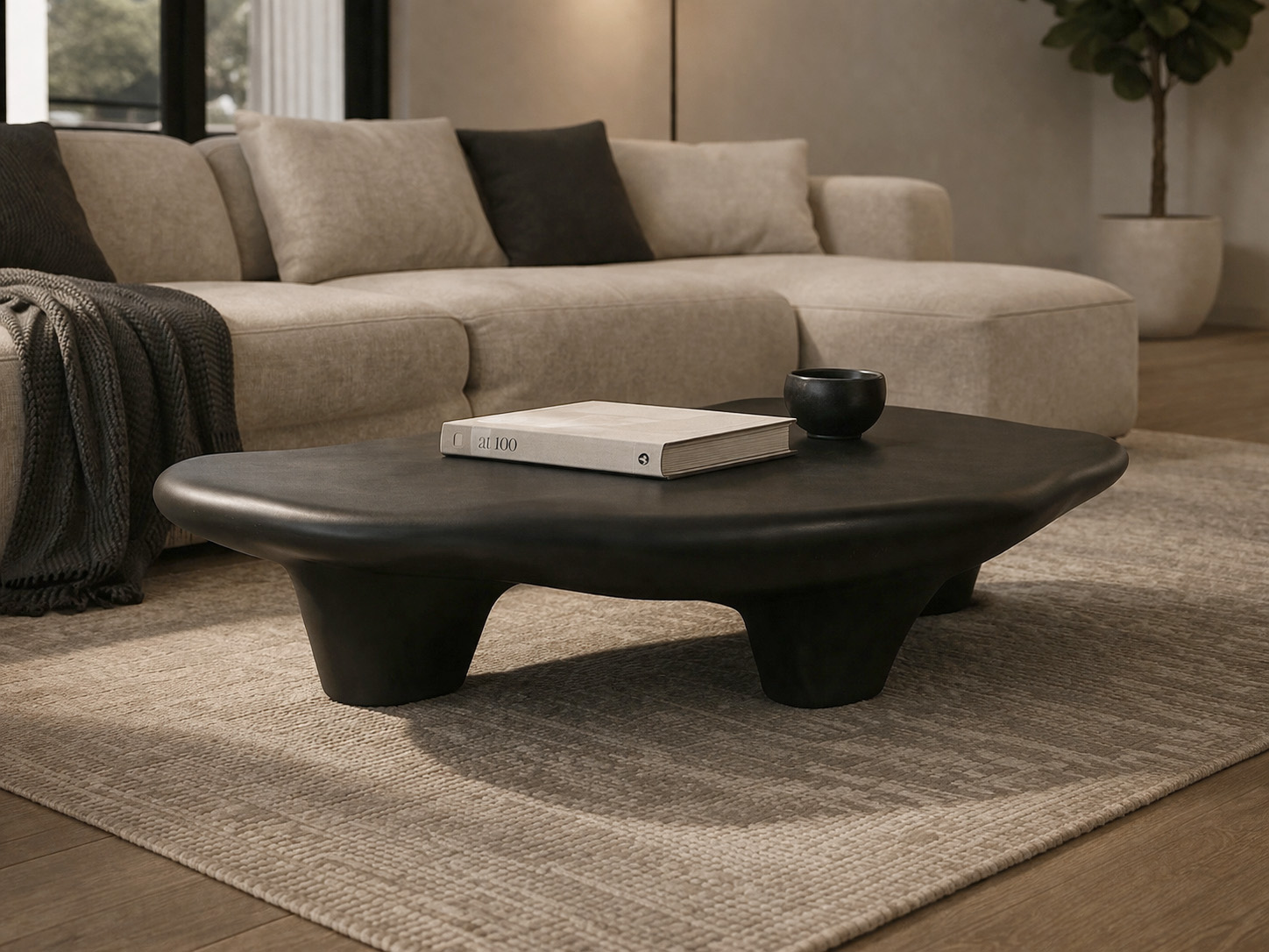 Livin Hill Couchtisch Modig Schwarz