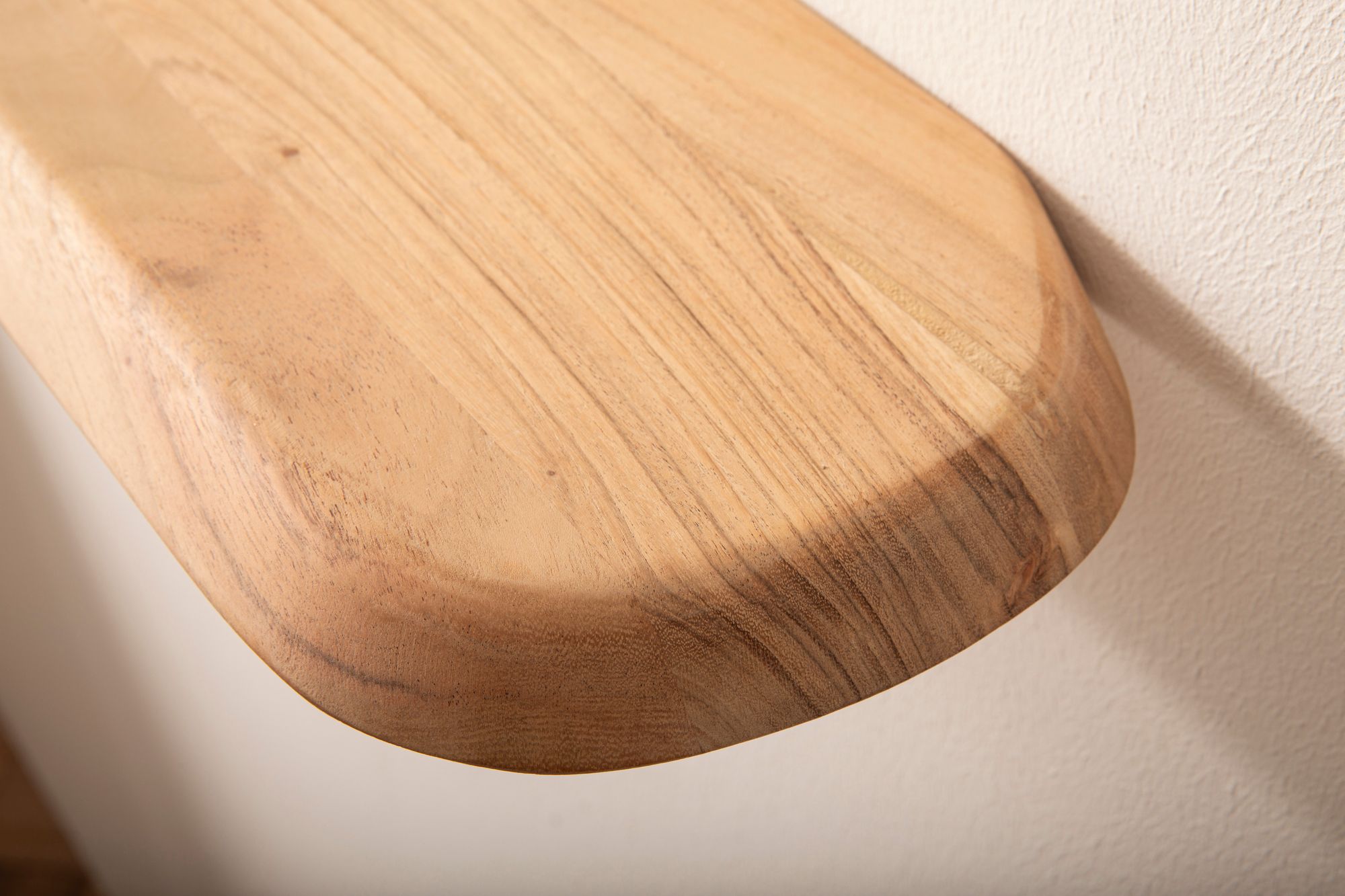 Wandregal Borgund Akazie Massivholz Breite 40 cm
