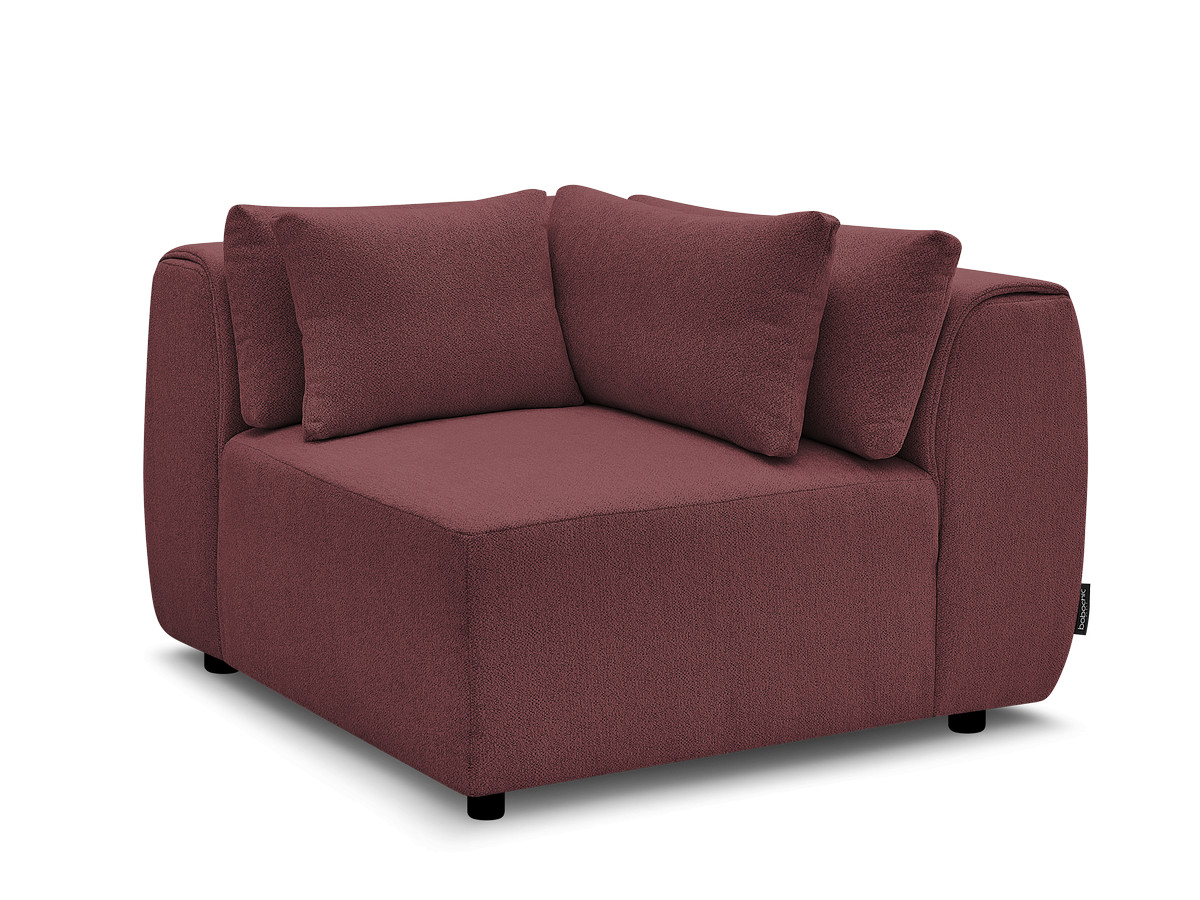 Bobochic Jana Eckmodul Melange-Stoff Rot