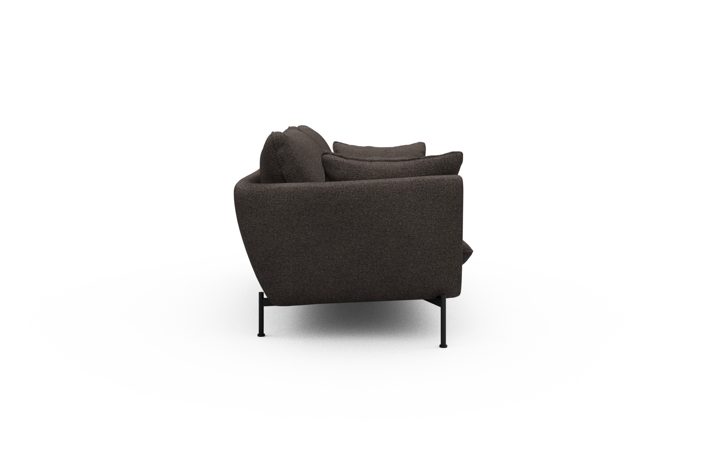 Sofa Anton 2-Sitzer Boucle-Taupe
