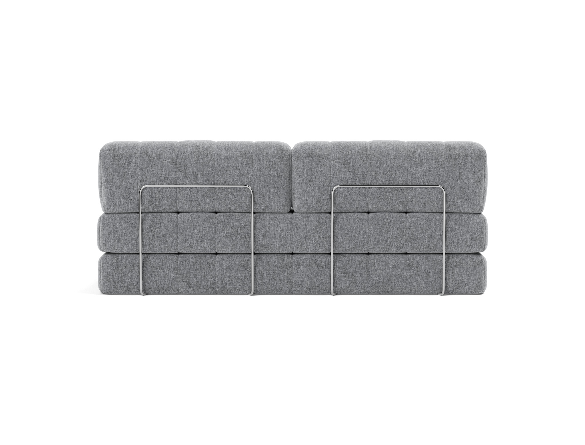 Schlafsofa CozyPad Strukturierter Stoff Twist 565-Granite