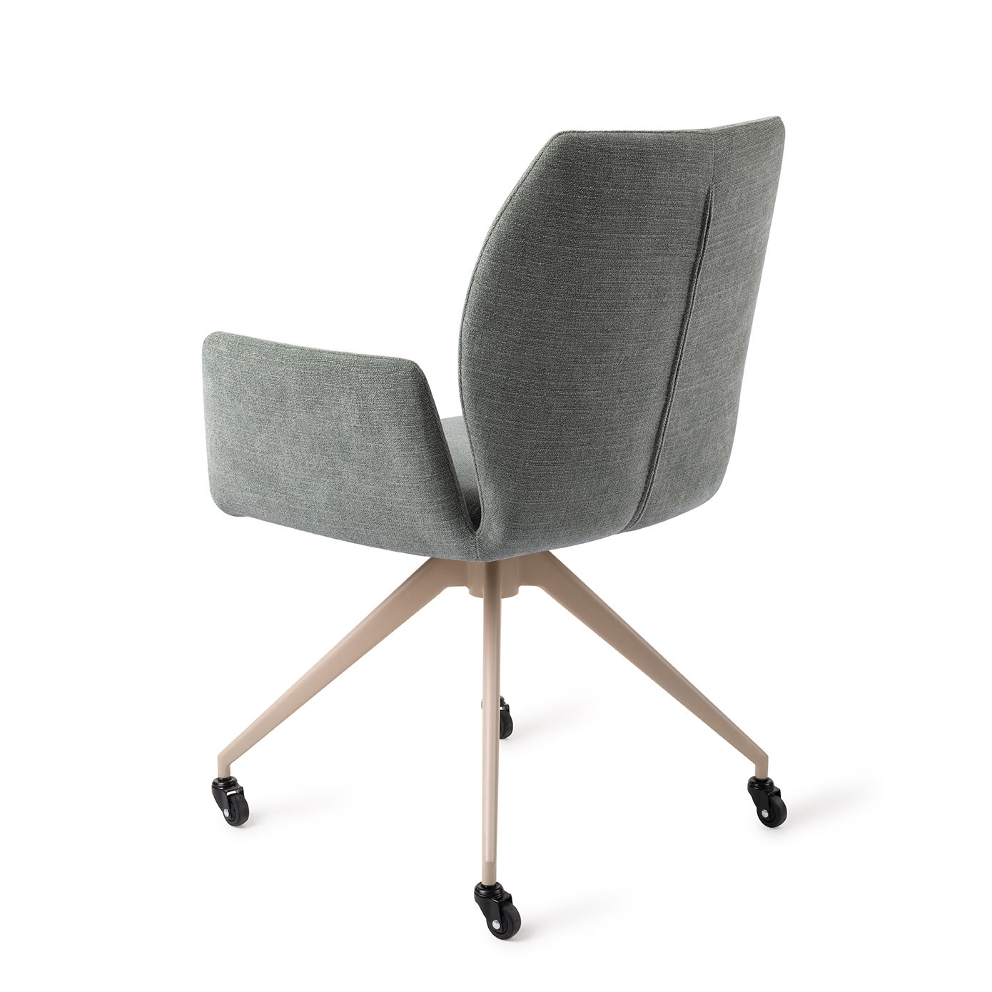 Jesper Home Esszimmerstuhl Misaki Breezy Blue Glide Beige
