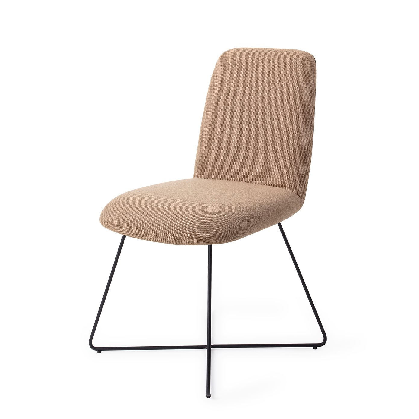 Jesper Home Esszimmerstuhl Taiwa Whisper-Wheat Cross Schwarz