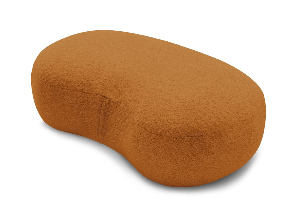 Bobochic Saint-germain Pouf Bouclé-Stoff Gelb