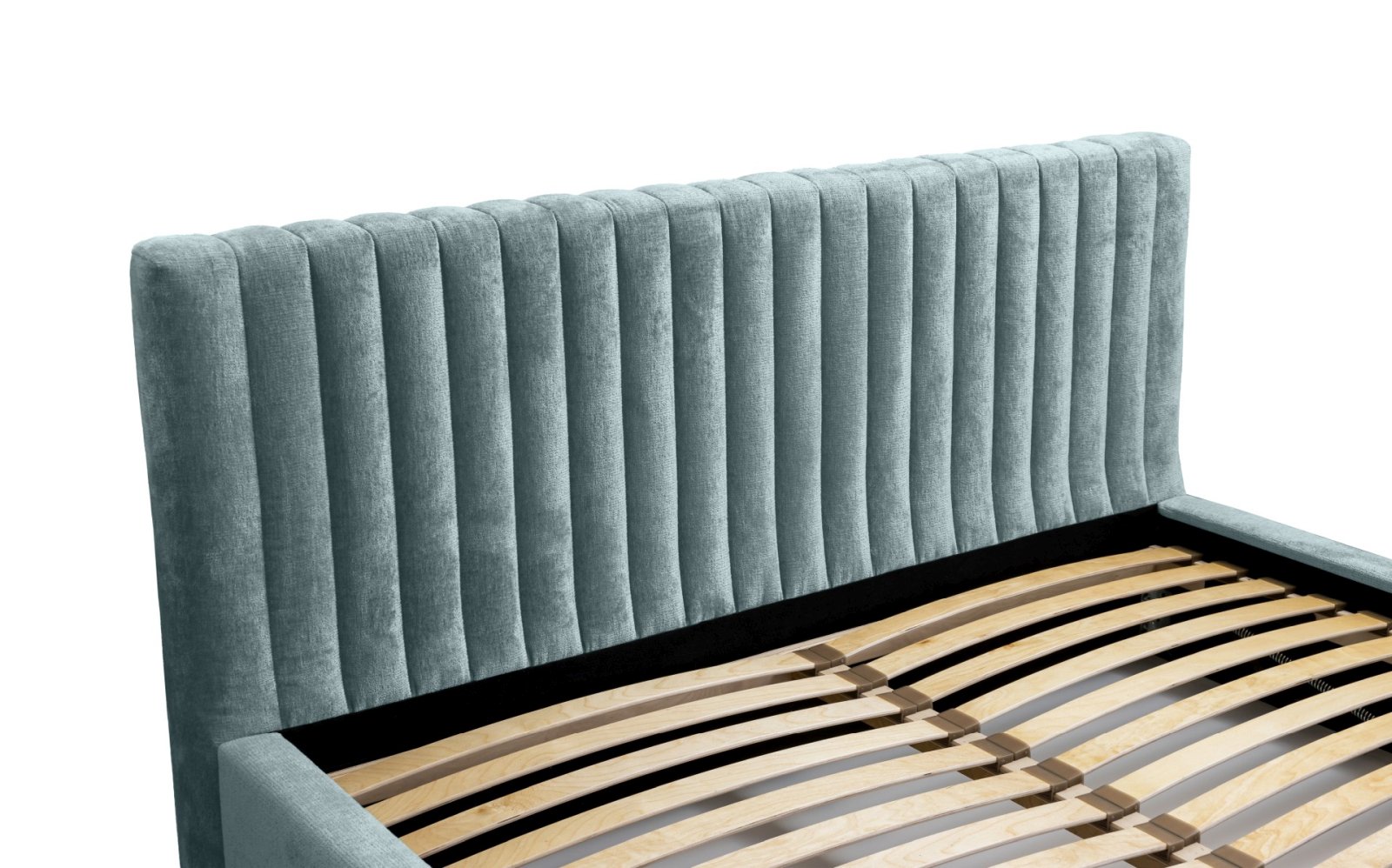 Polsterbett Velo-I Chenille 160x200 mit Metallrahmen Perfect Harmony 72