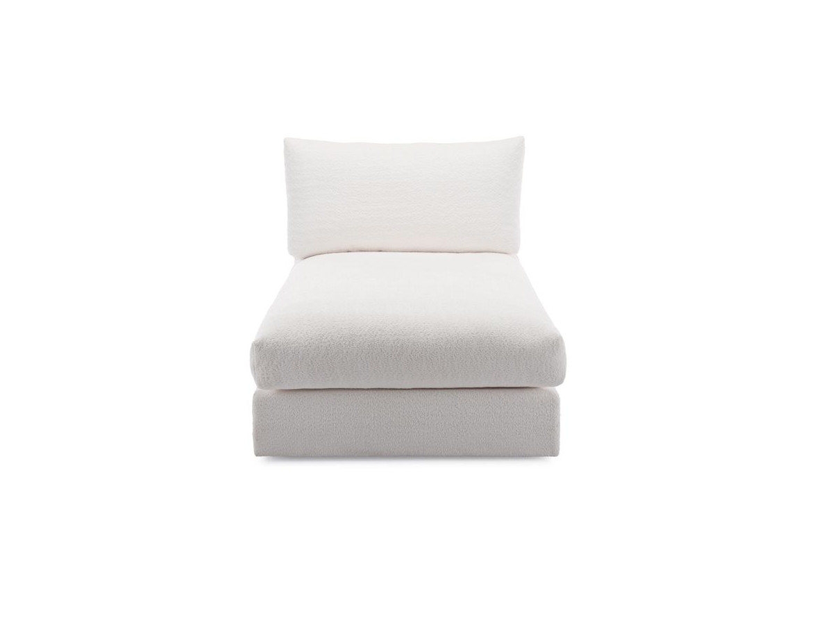 Bobochic Paris Méridienne-Modul Bouclé-Stoff Weiß