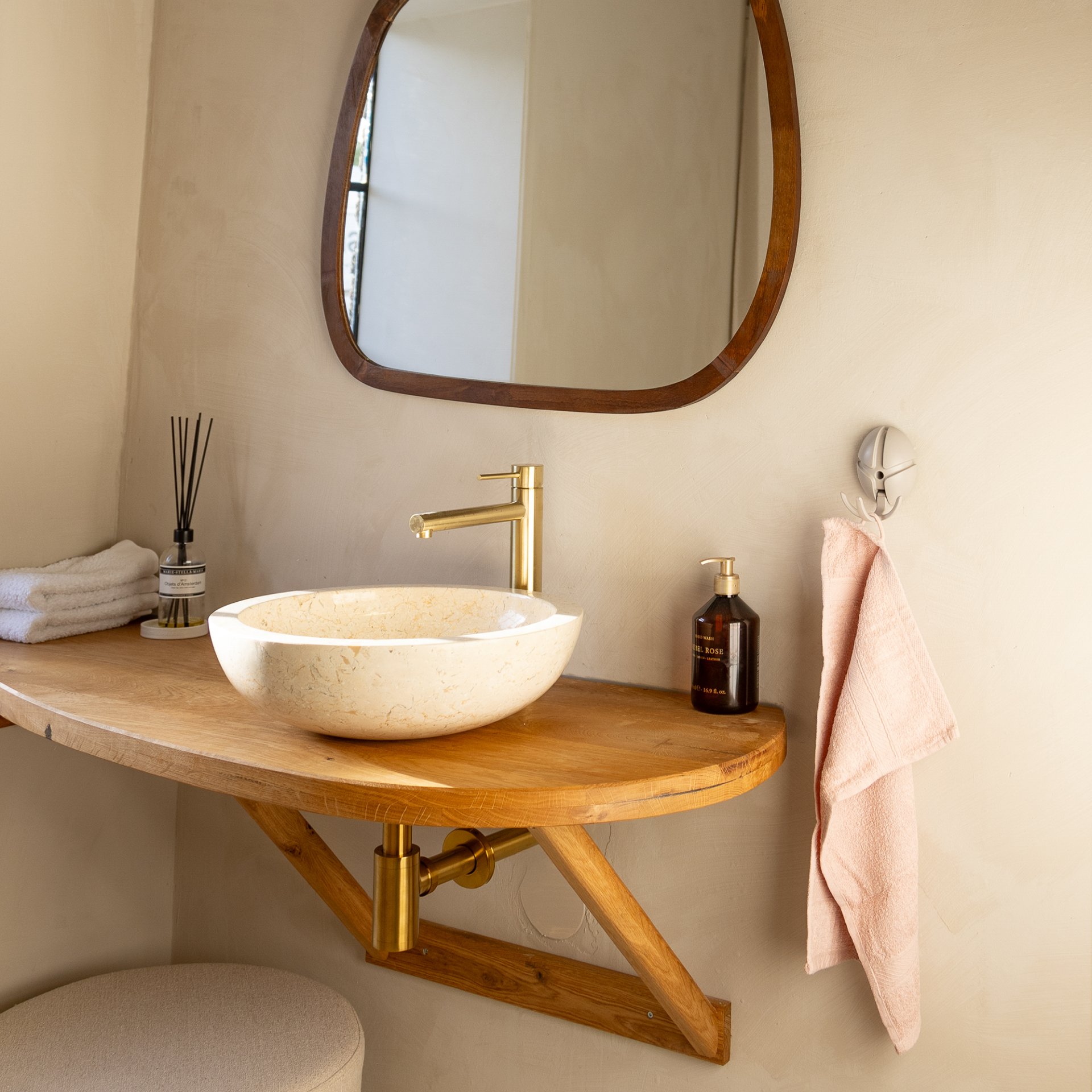 Spinder Design Wandgarderobe Tick Silky Taupe