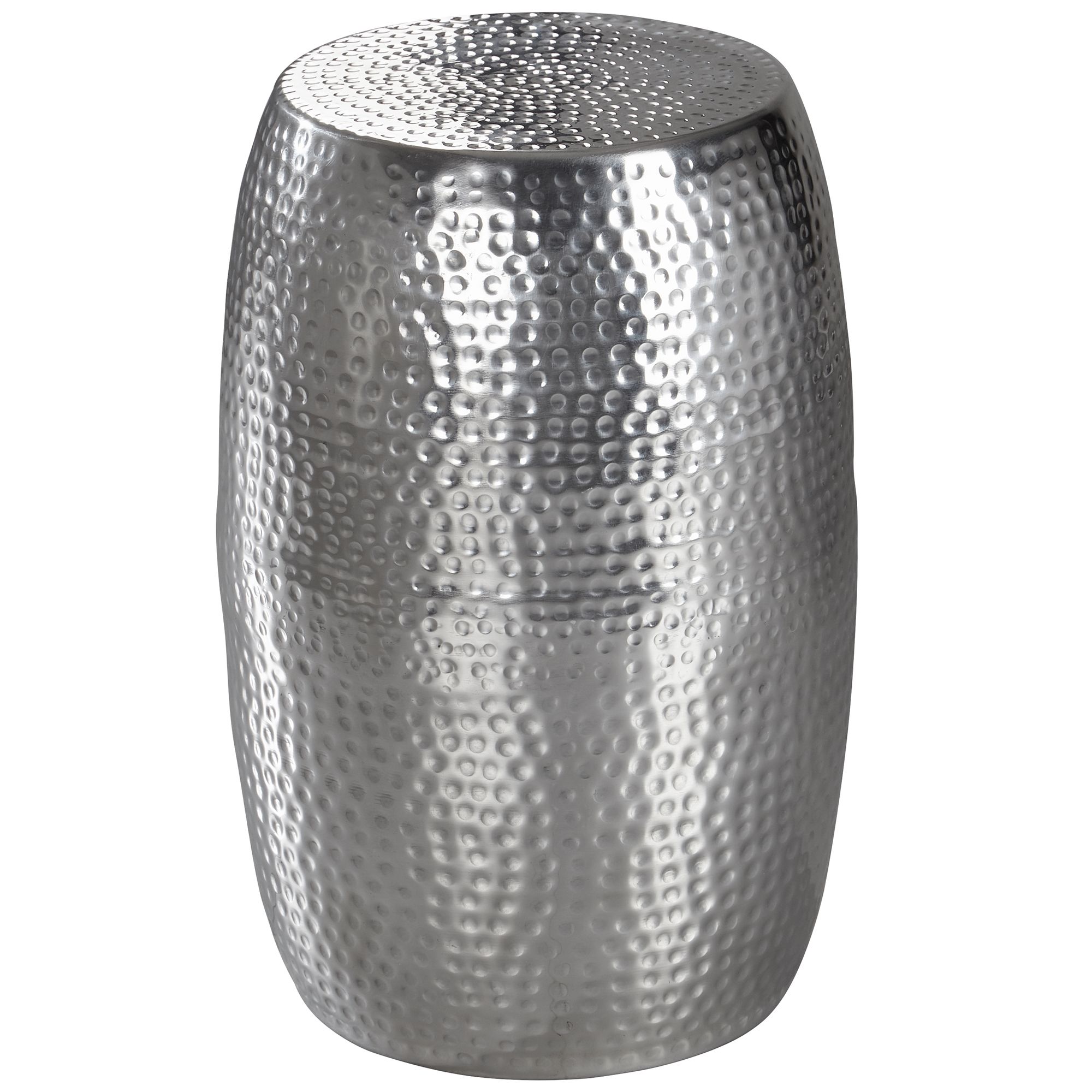 Beistelltisch Vega Aluminium Silber Ø 30 × H 49,5 cm