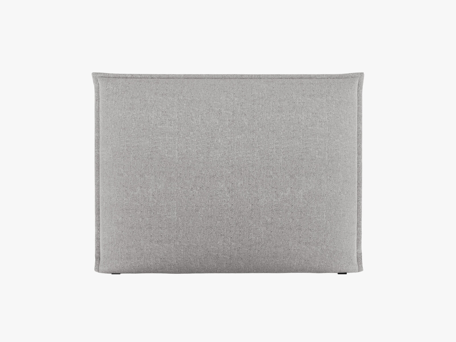 Micadoni Monica Polster-Kopfteil Chenille Eden Hellgrau 140x120