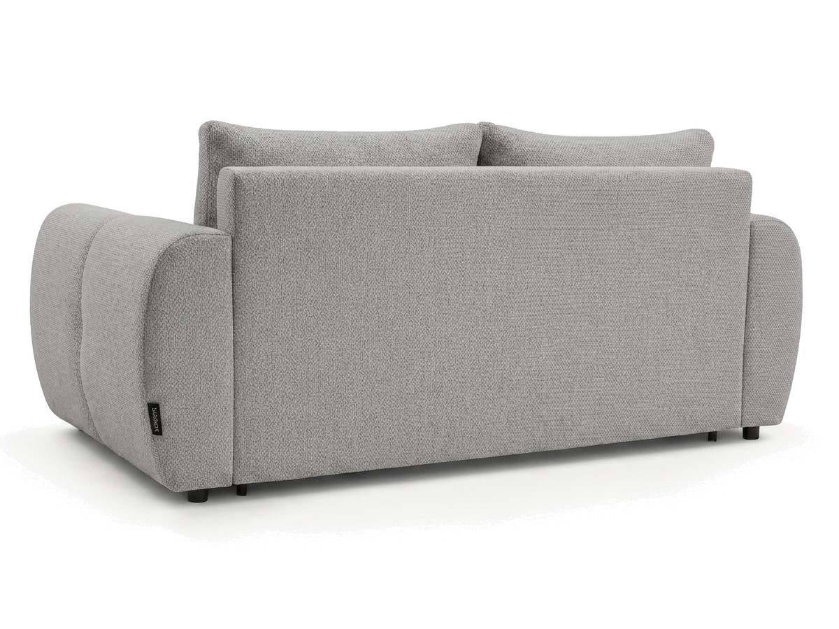 Bobochic Fuji Schlafsofa 3-Sitzer Stoff Hellgrau