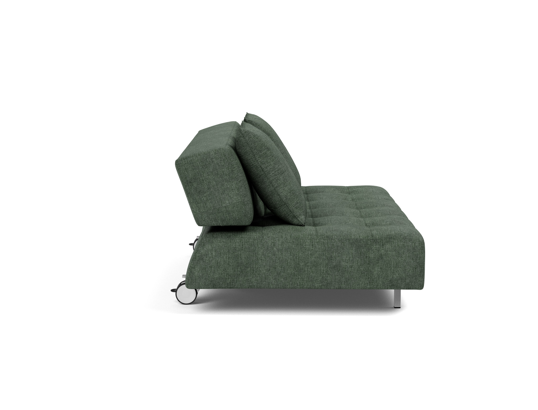 Schlafsofa Long Horn D.E.L. Flachgewebe Avella 281-Pine-Green